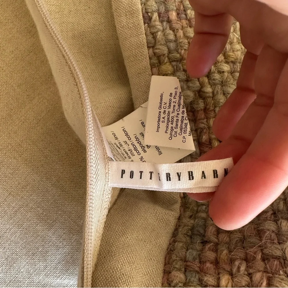Pottery Barn Renly Woven Wool Pillow Cover